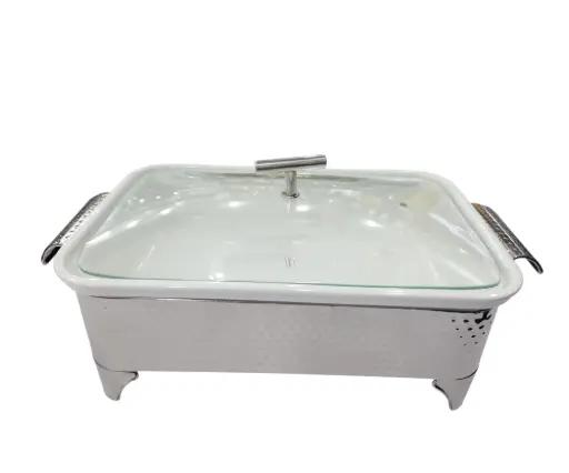 [135/4407006] Brilliant  Food Warmer Silver Stand 13.5"  