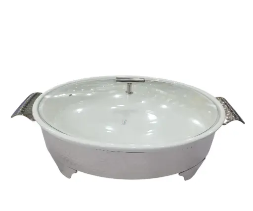 [145/43/070009] Brilliant  Food Warmer Silver Stand 16"  