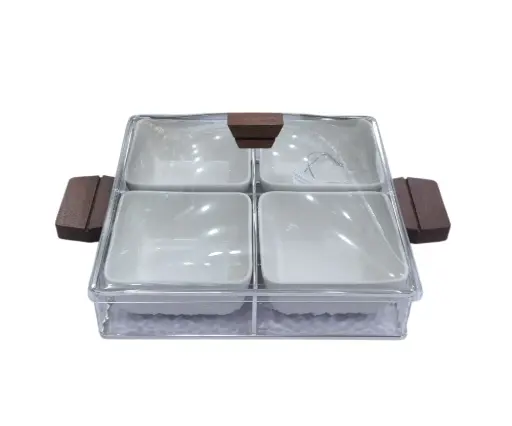 [155/37/077196] Dry Fruit Tray Orchid