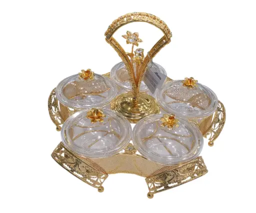 [145/54072085] Dry Fruit Tray Orchid