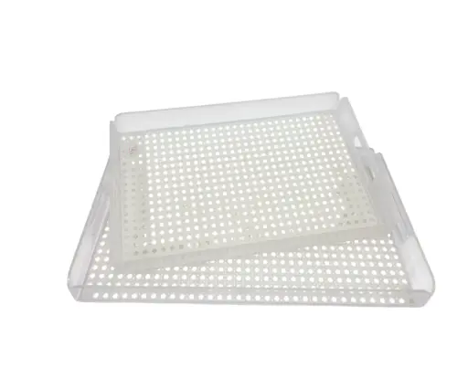 [85/270511] Acrylic Tray 2pcs Set 