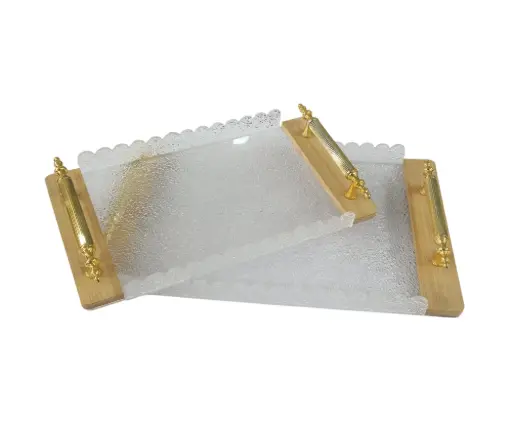 [55/18/-] Acrylic Tray 2pcs Set 