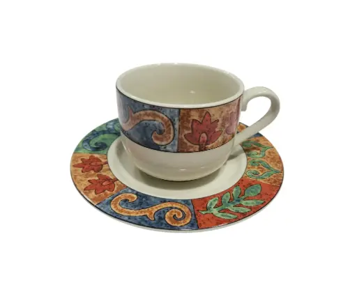 [115/30--.] Cup & Soccer white house 6pcs 