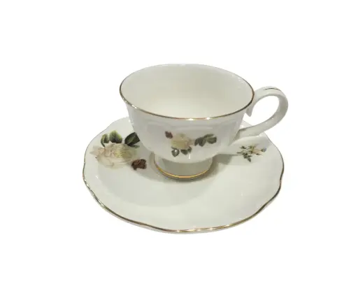 [135/38010/Tea Rose-GL] Cup & Soccer Imperial Thailand 6pcs