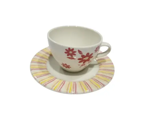 [65/20] Cup & Soccer Stone Ware 6pcs