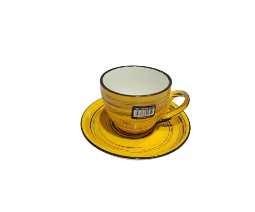 [80/3007] Cup & Soccer Stone Ware Willmax 6pcs 