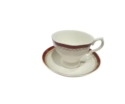 [36/10076] Cup & Soccer Bone China 6pcs 