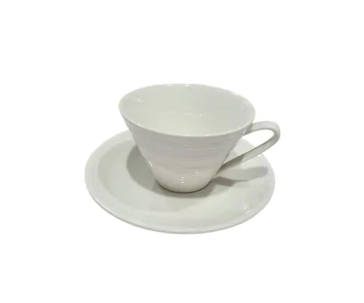 [35/15] Cup & Soccer Bone China 6pcs 