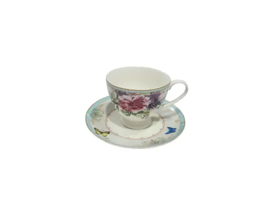 [85/22057021] Cup & Soccer Bone China 6pcs