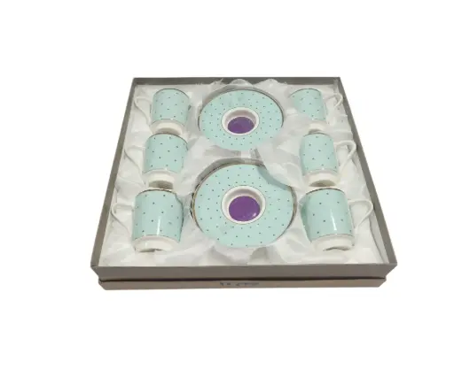 [75/24-']  Cup Soccer Gift box 6pcs