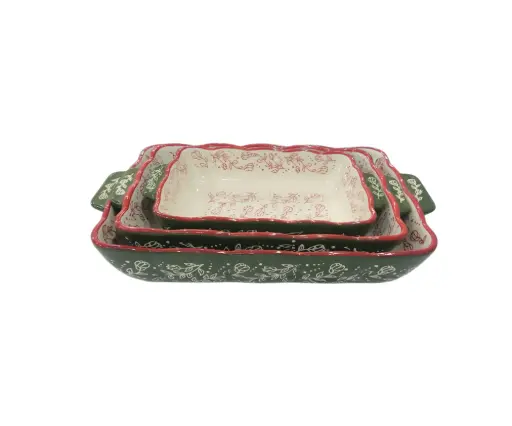 [95/01060]  Bakeware Dish Danny Home 3pcs