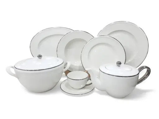 [APPEAL /PL] Dinner Set Imperial Collection Thailand Hi Tech Ceramic 61 pieces 8 person